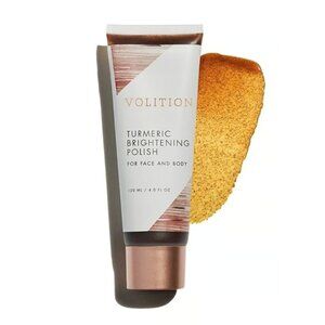 NIB - VOLITION BEAUTY Turmeric Brightening Polish Face & Body Scrub (4 Oz)